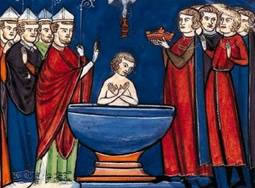 Baptême et sacre du Roi Clovis par Saint Rémy