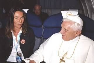 La princesse Alessandra Borghese, amie de Ratzinger-Benoît XVI