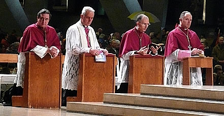 Les quatres évêque de la FSSPX