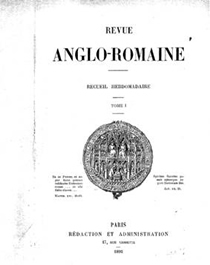 Revue Anglo-Romaine