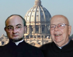 Frs. Jose Fortea and Gabriel Amorth.