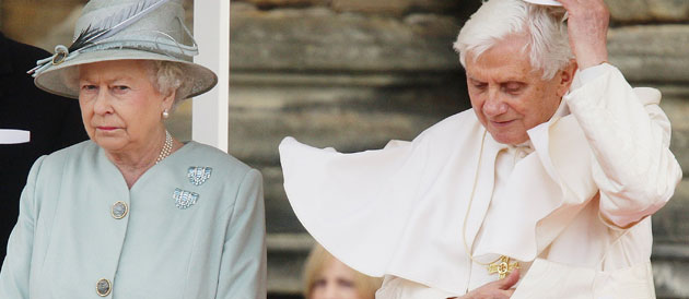 Elisabeth II et Benoit XVI