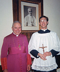 Mgr Lefebvre et l'abbé Cekada