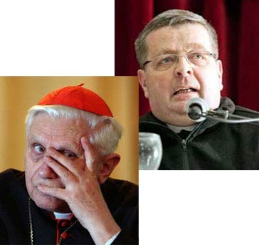 Abbés Bouchacourt et Ratzinger